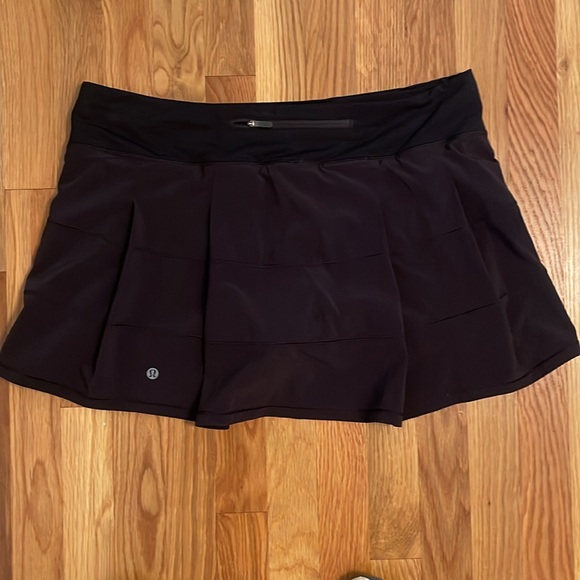 Lululemon run pace rival mid rise skirt long size 12 - Picture 2 of 3